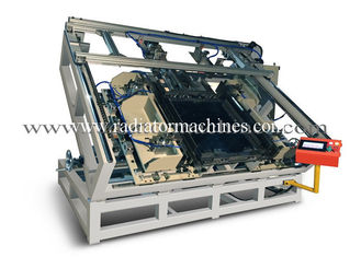 Machine en aluminium semi-automatique de constructeur de noyau de radiateur pour 1 à 4 rangées