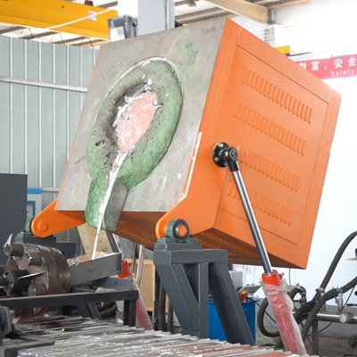 acheter 500 kilogrammes de four de fonte électrique four à induction de fusion des métaux de Celsius de 850 degrés fabrication en ligne