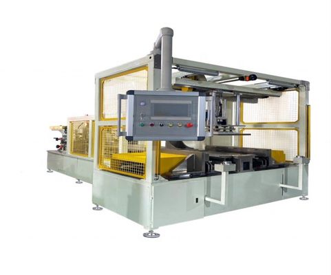 acheter Machine de construction de corps de radiateur entièrement automatique avec contrôle servo à 16 axes pour une longueur de corps de 650 mm à 850 mm et une hauteur d'ailettes de 4 mm à 10 mm fabrication en ligne