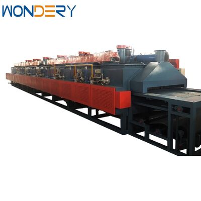acheter WONDERY Support Continu Roller Hardening Mesh Belt Furnace avec une productivité de 200 kg/heure et une régulation de la température PID fabrication en ligne
