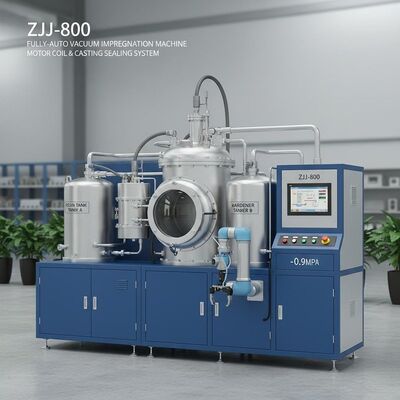 acheter Machine d'imprégnation sous vide entièrement automatique avec vide de -0,09 MPa et cuve de 800 × 600 × 400 mm pour bobines de moteur et pièces moulées fabrication en ligne