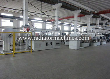 acheter Vitesse d'alimentation automatique de la dimension 280m/Min de la machine 5700X1500x2200 d'aileron de radiateur fabrication en ligne