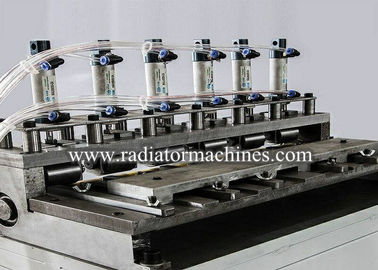 acheter Machine en aluminium 500mm large maximum de presse d'aileron emboutissant l'aileron onduleux de 80 SPM à faible bruit fabrication en ligne