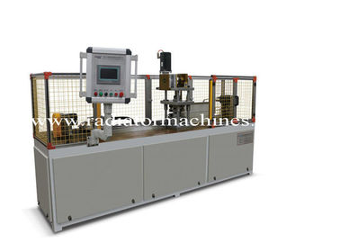 acheter Machine en aluminium automatique d'aileron de radiateur pour le poinçon de tuyau d'en-tête de condensateur fabrication en ligne
