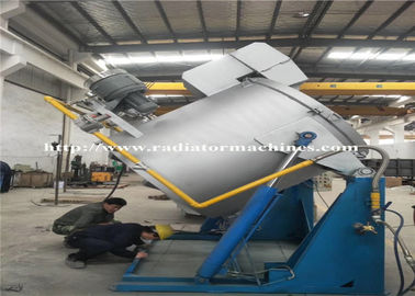 acheter Équipement en aluminium de fusion des métaux de gaz de chute d'OIN 800Kgs avec le système brûlant de tuyau fabrication en ligne