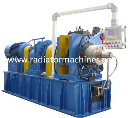 acheter Radiateur rond en aluminium de tube de machines continues d'extrusion faisant la machine pour les radiateurs de soudure fabrication en ligne