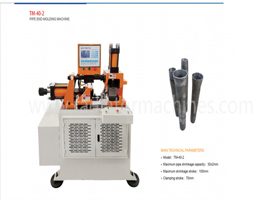 Machine de pliage automatique à haute performance pour le moulage des extrémités des tuyaux