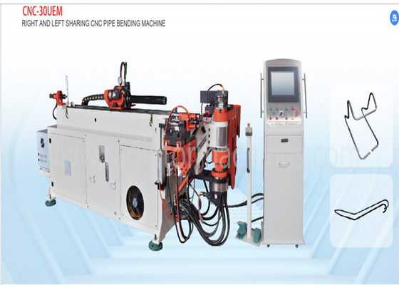 Machine de pliage de tuyaux CNC à pièce symétrique avec co-rotation gauche et droite