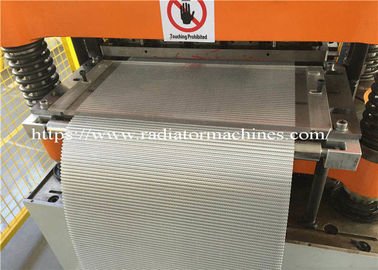 Machine d'aileron de radiateur de 3003 aluminium pour la taille de 45mm avec la représentation stable