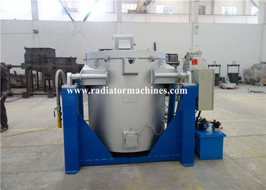 Fours en métal/en aluminium à mazout de fonte avec le système brûlant 350KG de tuyau