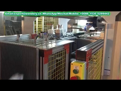 Machine à sertir et à river les réservoirs en plastique de radiateurs à 4 côtés