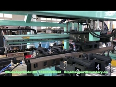 machine de sertissage de réservoir en plastique de radiateur en aluminium