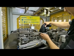 sertisseuse de réservoir en plastique de chauffage, machine de sertissage de réservoir en plastique