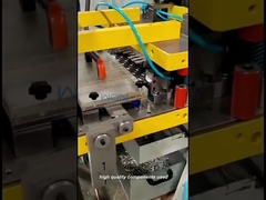 Machine de presse à ailettes à grande vitesse de 65 tonnes, machine d'estampage à ailettes avec matrice à ailettes progressives