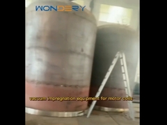 équipement d'imprégnation sous vide pour bobines moteur