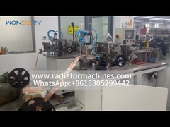 Machine à faire des nageoires de cuivre économique, machine à rouleau à nageoires
