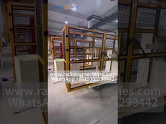 machine de fabrication de nageoires en aluminium à grande vitesse