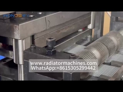 Appareil de presse à nageoires en aluminium à 2 bobines pour turbulateurs refroidisseurs d'huile chargeurs d'air