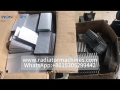 D'aluminium, de cuivre, d'acier inoxydable, échangeur de chaleur, refroidisseur, ailerons de chauffage