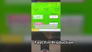 Ligne de production automatique à grande vitesse de recuit et de traitement thermique de fils Wondery