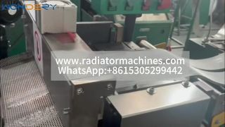 Automatic Aluminum Louvered Fin Stamping Machine | High-Speed Wavy Fin Making Machine | Factory Dire