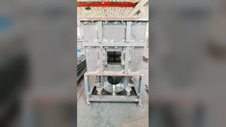 Four de fusion par induction de cuivre upcast | Équipement de base pour la ligne de production de barres de cuivre de haute qualité